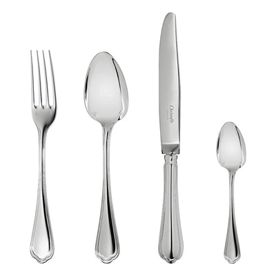 Christofle Spatours Silver Plated 24-Piece Cutlery Set