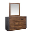 Magnussen Home Jensen Tavern Brown Double Drawer Dresser