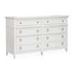 Magnussen Home Juniper Hill Whisper White Double Drawer Dresser