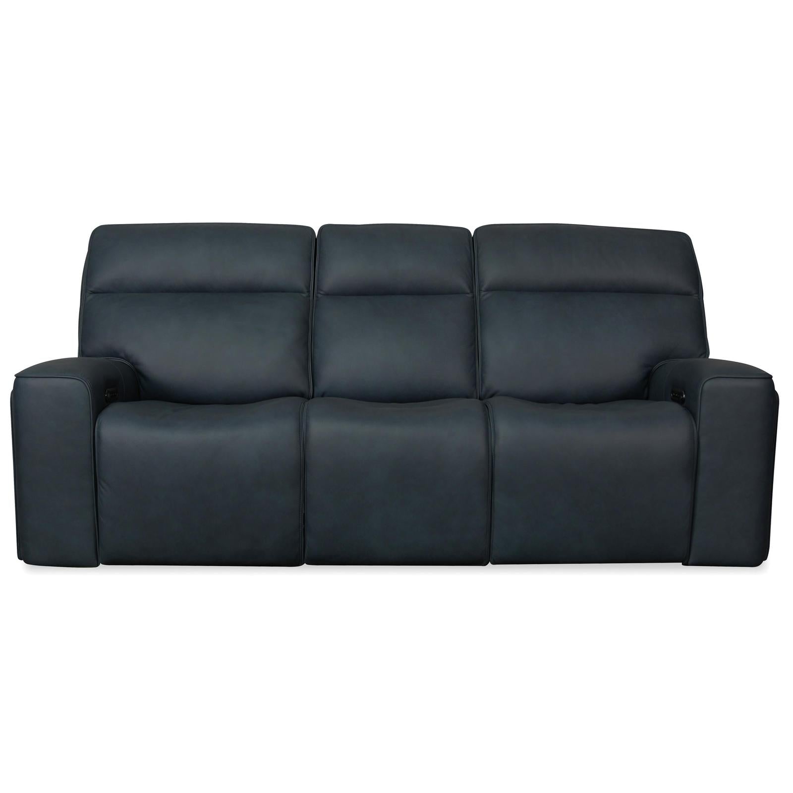 Hooker Furniture Riverton Power Sofa with Power Headrest and Lumbar