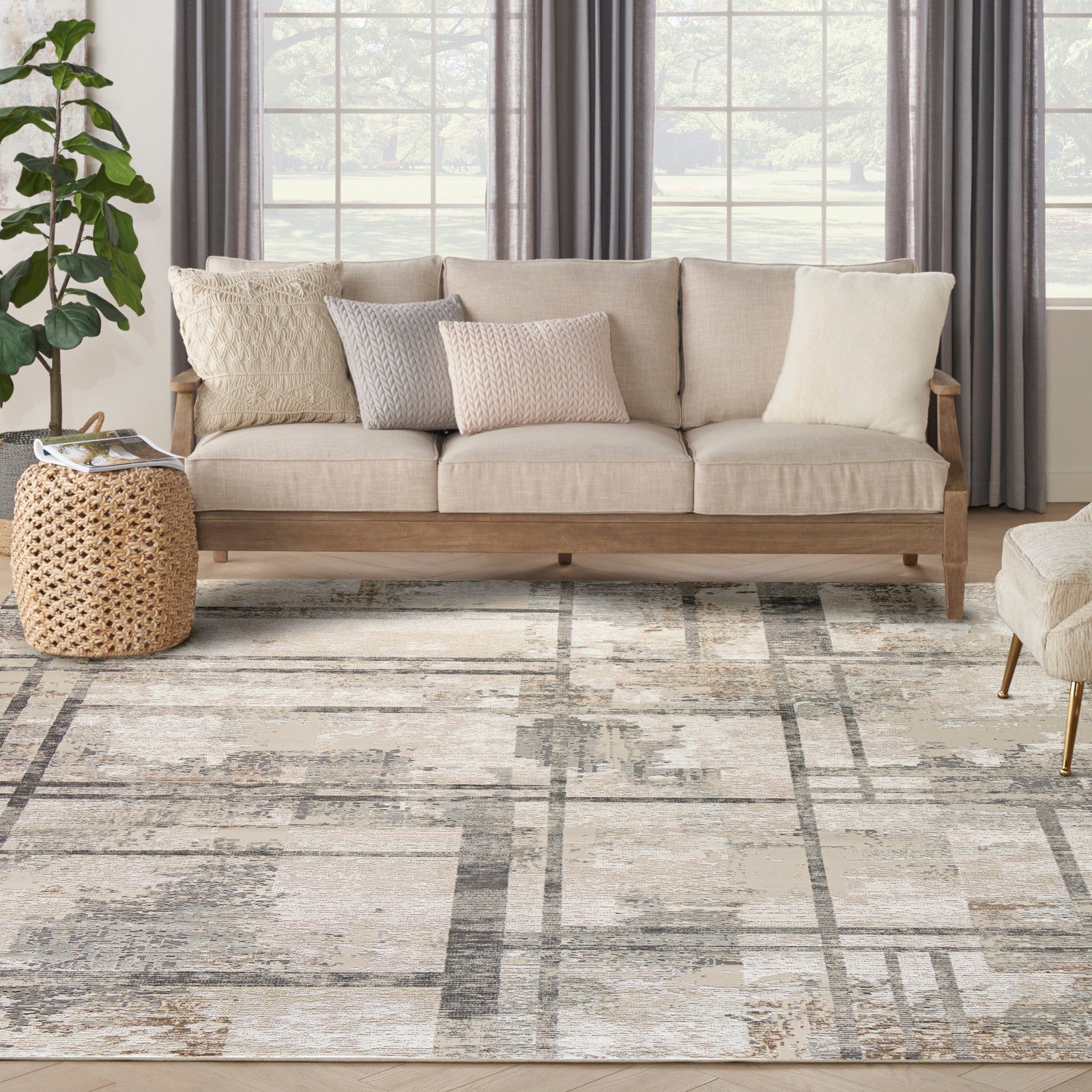 Nourison Sustainable Trends SUT02 Modern Indoor Rug