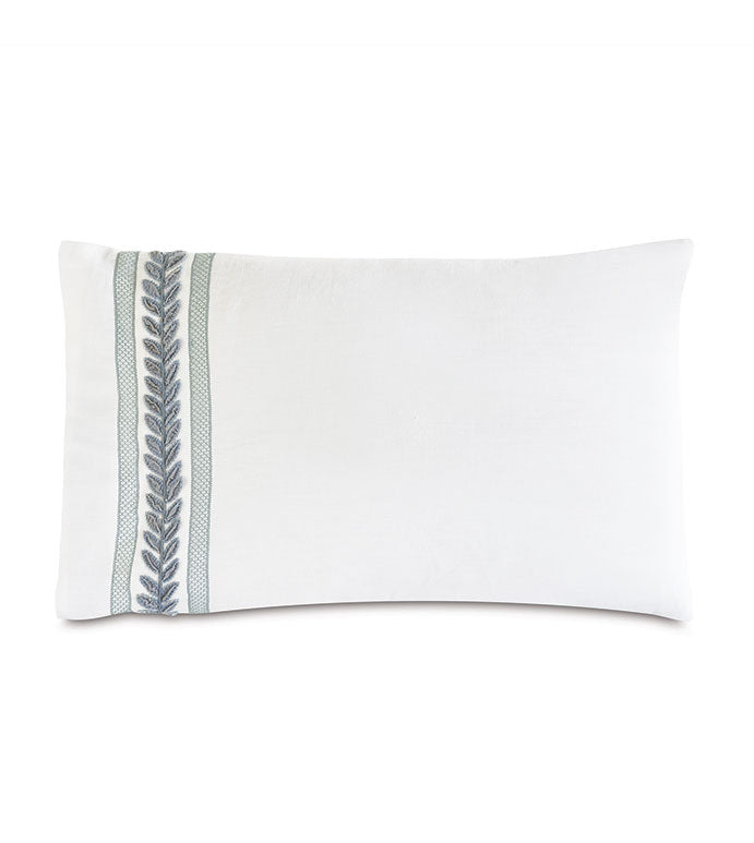Eastern Accents Amberlynn Velvet Leaf Sham