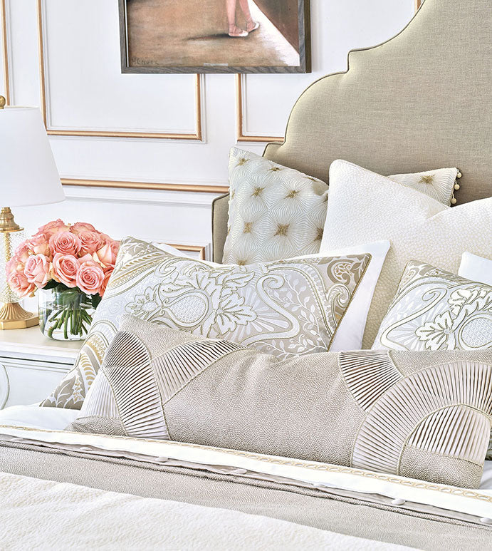 Eastern Accents Romilly Embroidered Sham