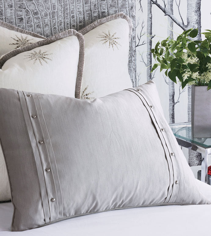 Eastern Accents Lucent Silver Sham