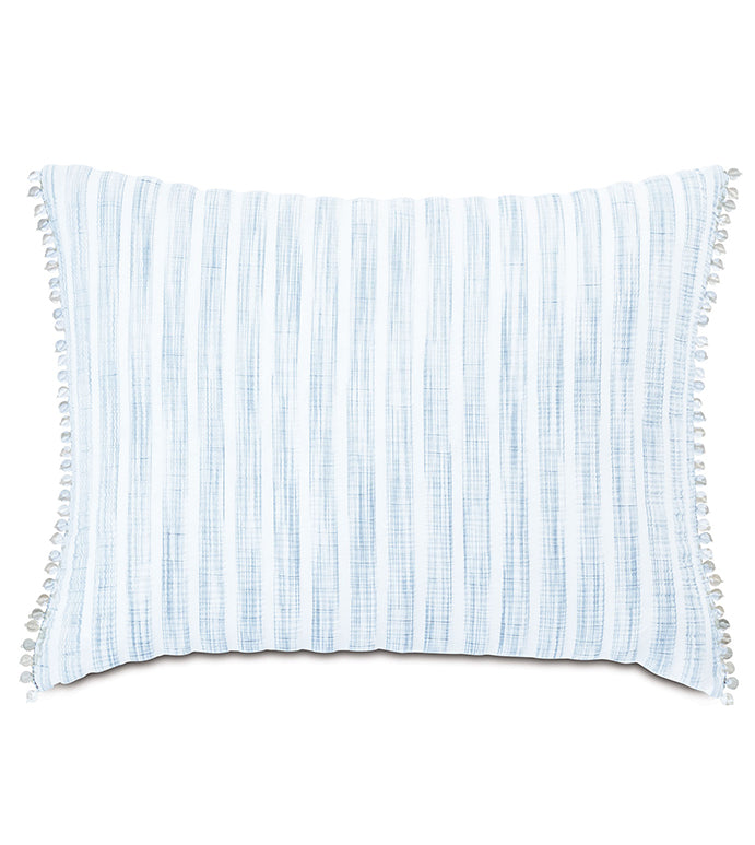 Eastern Accents Castaway Seersucker Sham