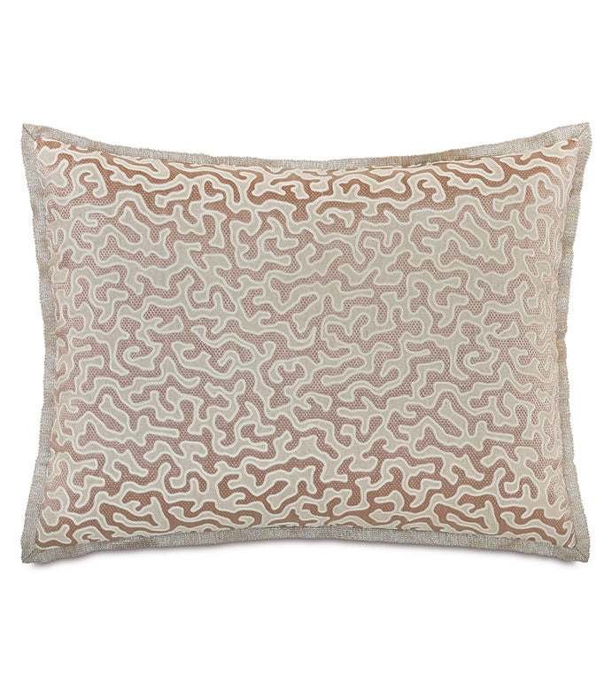Eastern Accents Emmeline Abstract Sham