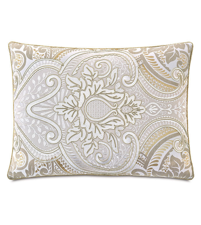 Eastern Accents Romilly Embroidered Sham
