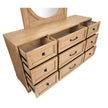 Magnussen Home Coventry Honey Wheat Drawer Dresser