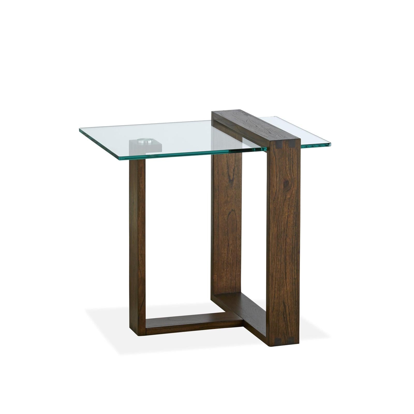 Magnussen Home Bristow Acorn Rectangular End Table