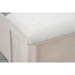 Magnussen Home Cypress Point Sand Dollar Panel Storage Bench Bed