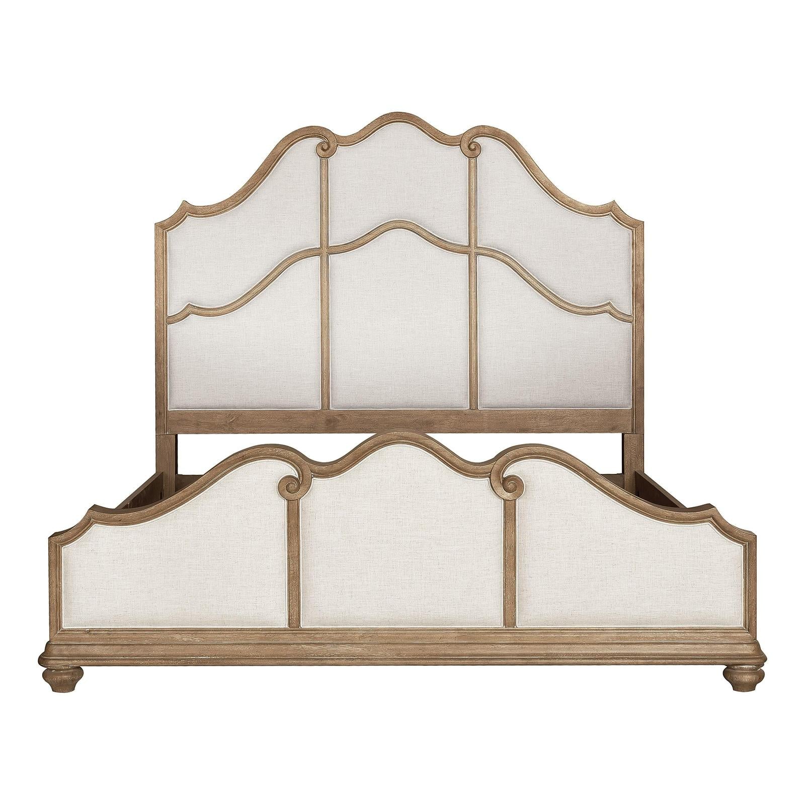 Pulaski Furniture Weston Hills Flax Seed Upholstered Bed