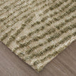 Feizy Colton 8A53F Modern Abstract Rug in Green/Tan