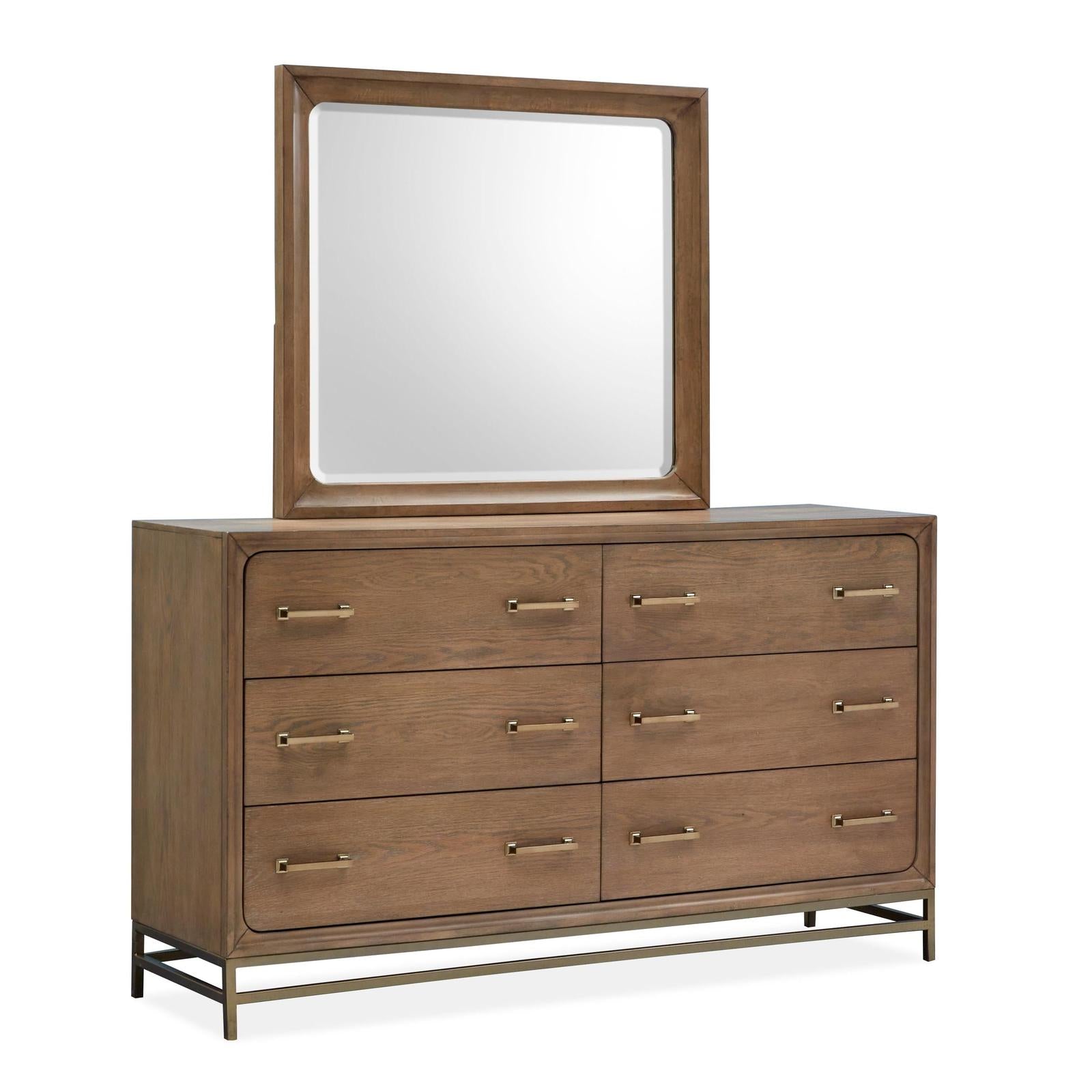 Magnussen Home Lindon Belgian Wheat & Coffee Bean Double Drawer Dresser
