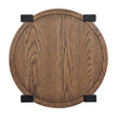 Magnussen Home Kaysen Wallaby And Matte Black End Table