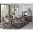 Magnussen Home Paxton Place Dovetail Grey Extendable Trestle Dining Table