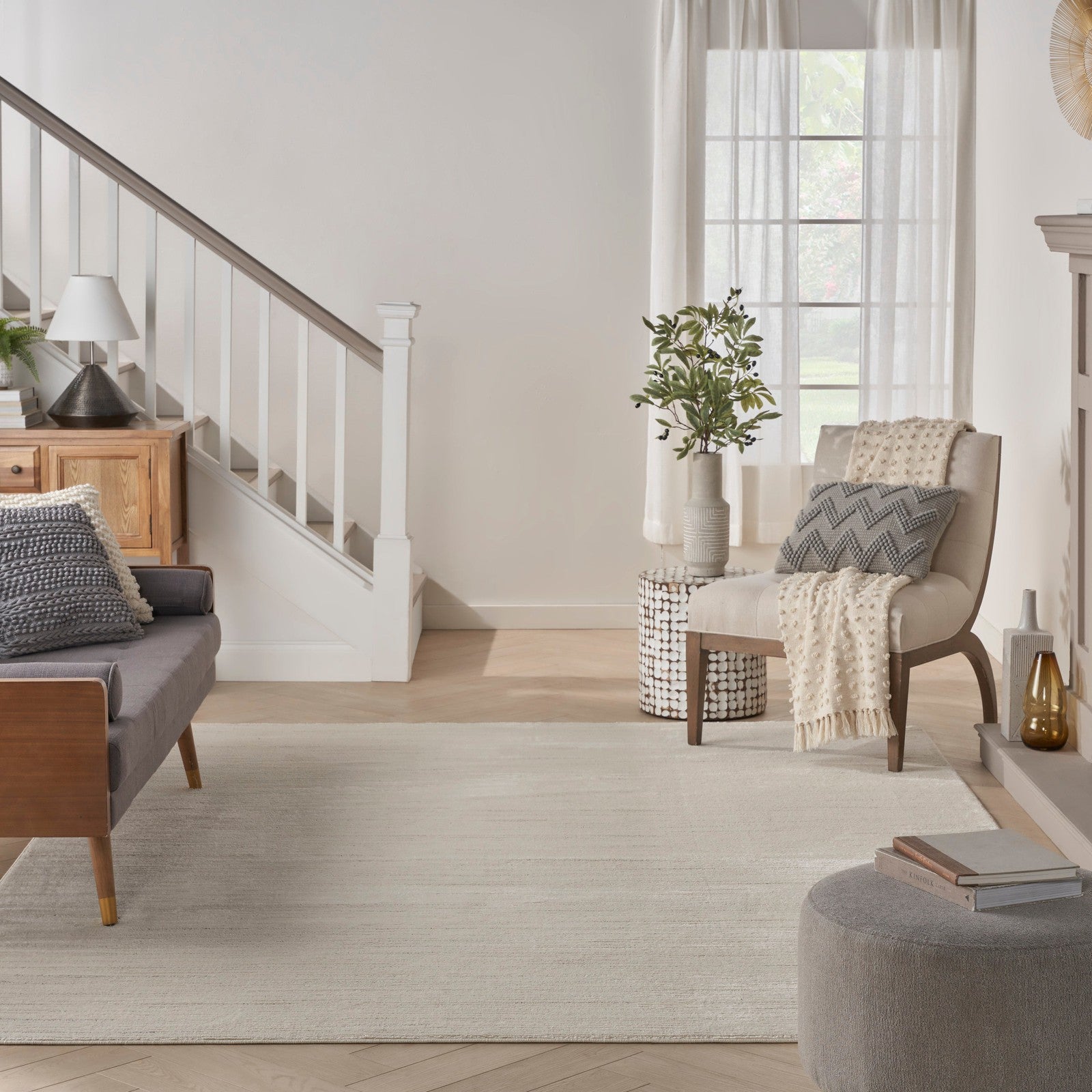 Nourison Andes AND01 Scandinavian Indoor Rug