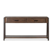 Magnussen Home Hallie Milk Chocolate & Dark Chocolate Rectangular Sofa Table