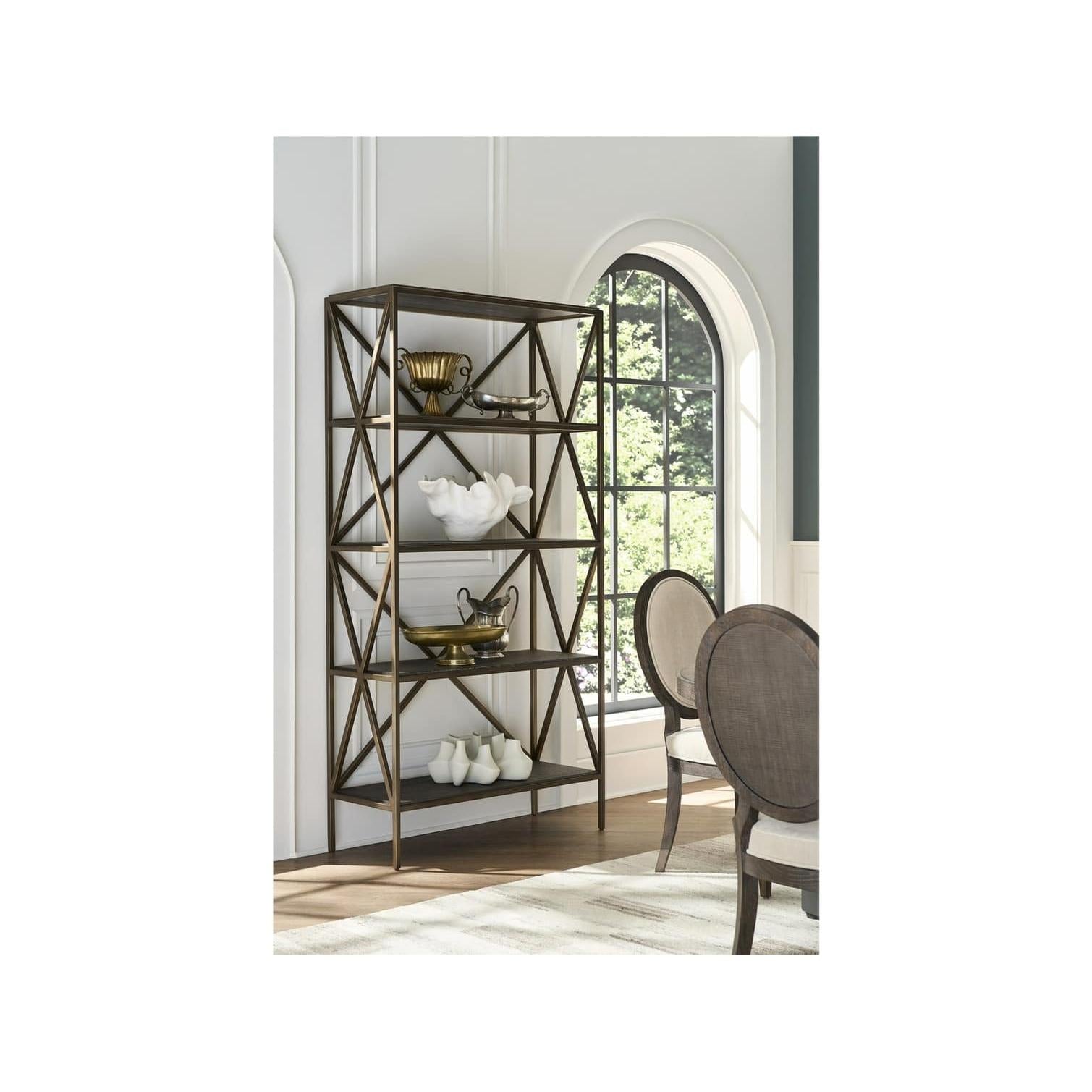 Universal Furniture Montclair Cocoa Etagere