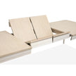 Salt Life Home Echo Isles Sea Pearl and Driftwood Extendable Rectangular Dining Table