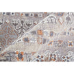 Feizy Francisco 39GCF Transitional Oriental in Orange/Gray/White