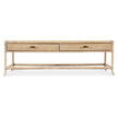 Hooker Furniture Retreat Pole Rattan Cocktail Table