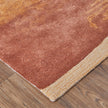 Feizy Anya 8921F Transitional Abstract Rug in Red/Orange/Ivory