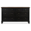 Magnussen Home Surrey Brown Double Drawer Dresser