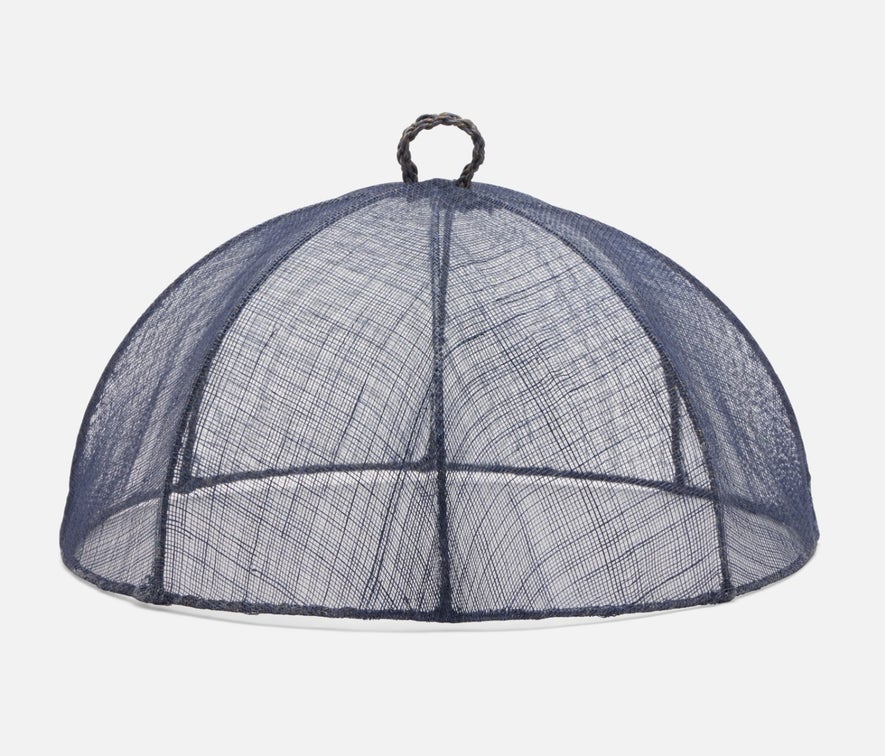 Rachel Slate Blue Food Cover for Dinner Plate - Set of 4