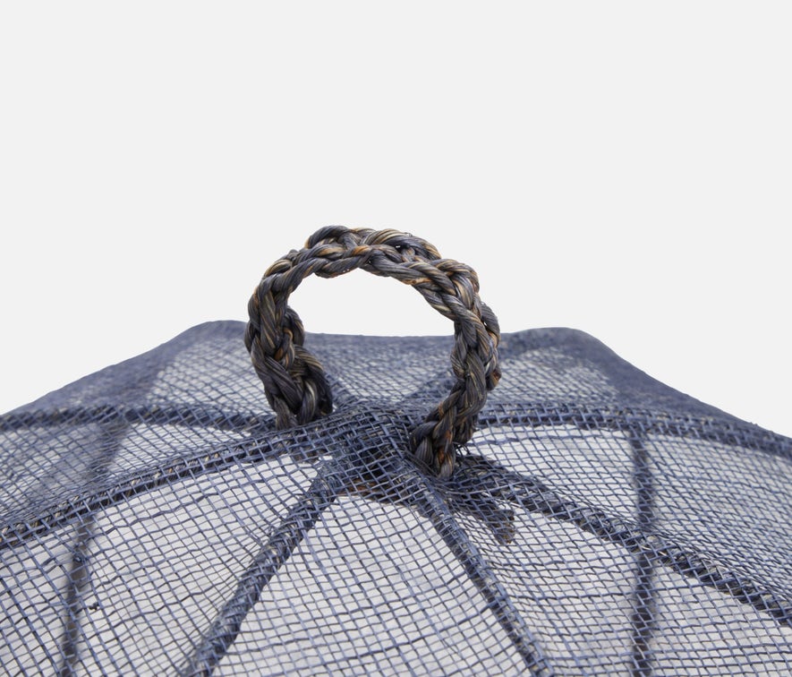 Rachel Slate Blue Food Cover for Dinner Plate - Set of 4