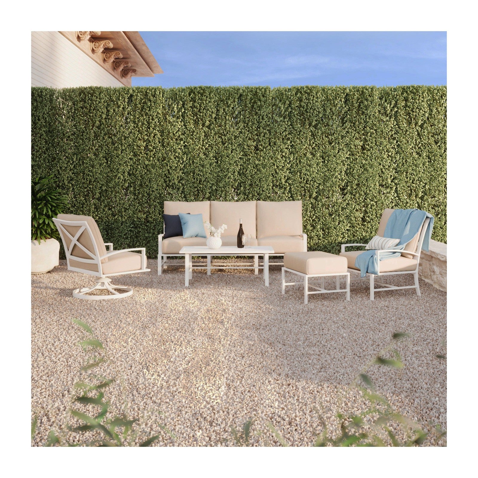 Sunset West Bristol Ottoman