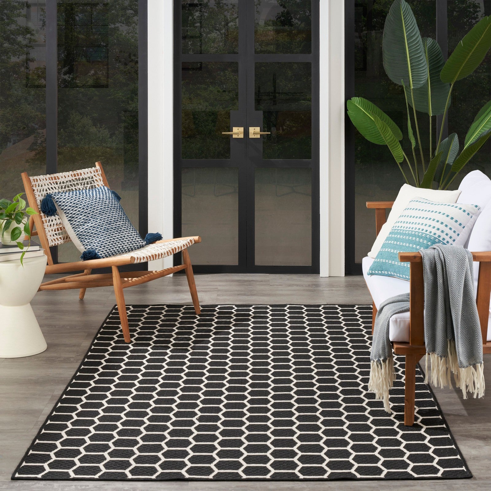 Nourison Twist Reversible TWS01 Modern Rug