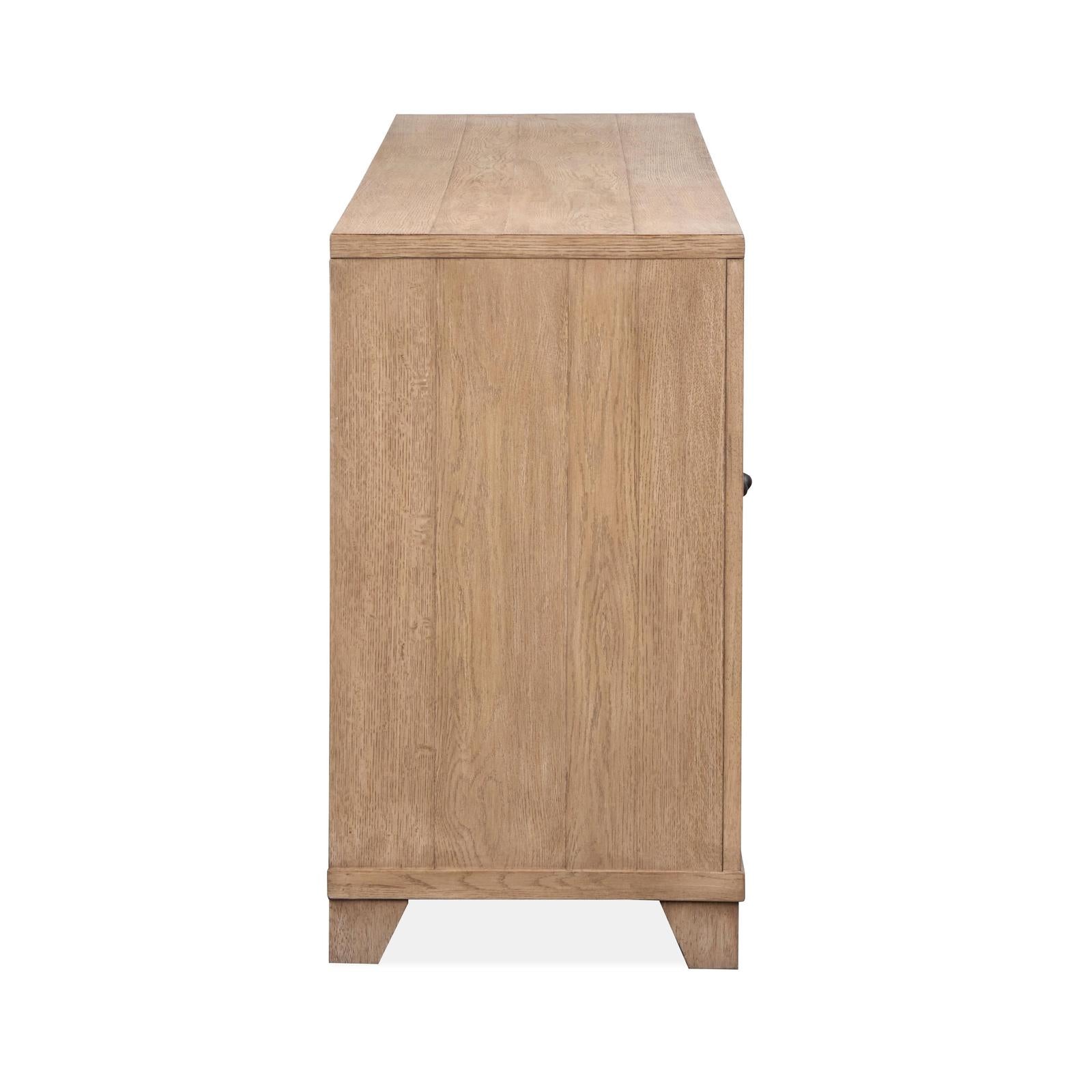 Magnussen Home Coventry Honey Wheat Console Sofa Table