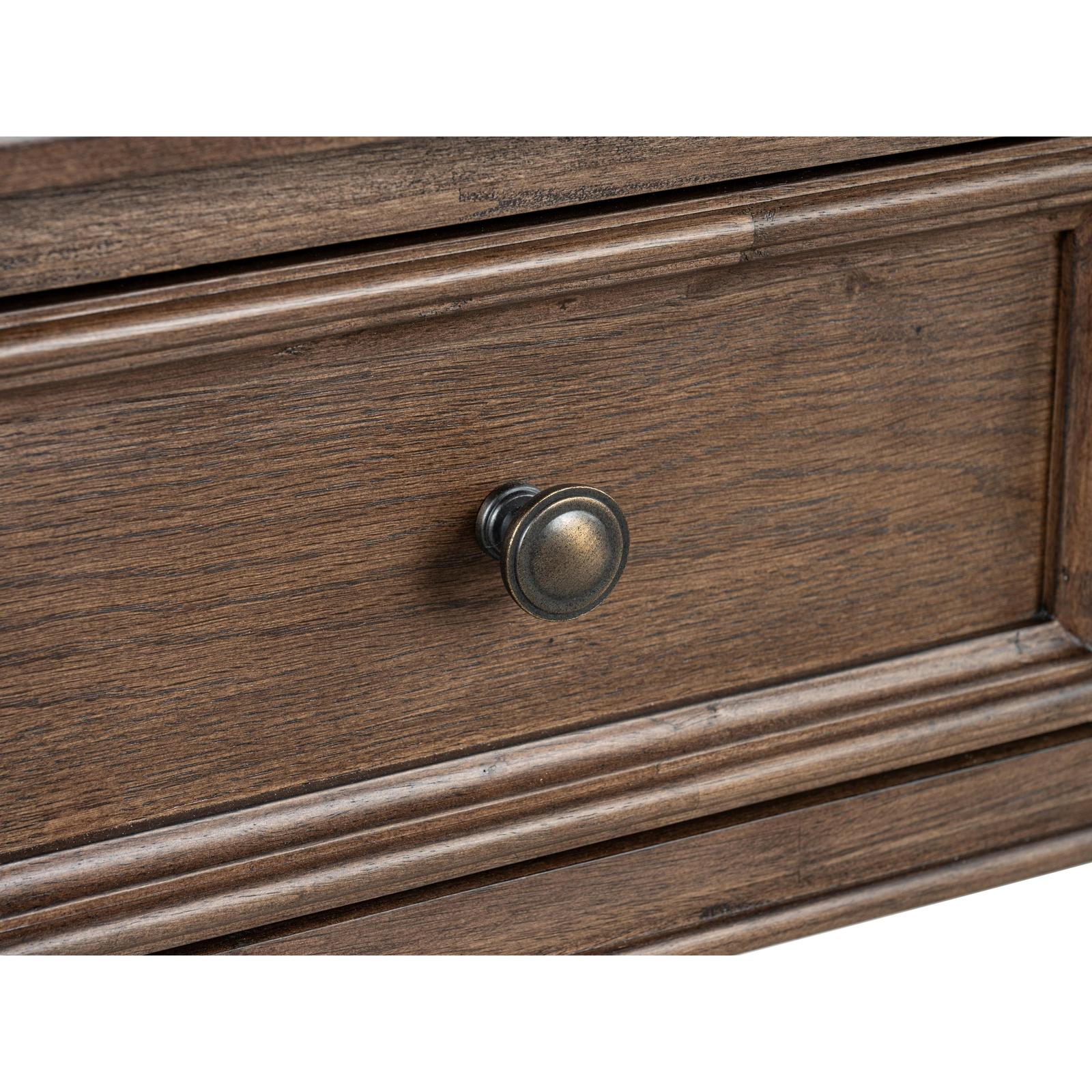 Magnussen Home Cormac Brown Rectangular Sofa Table