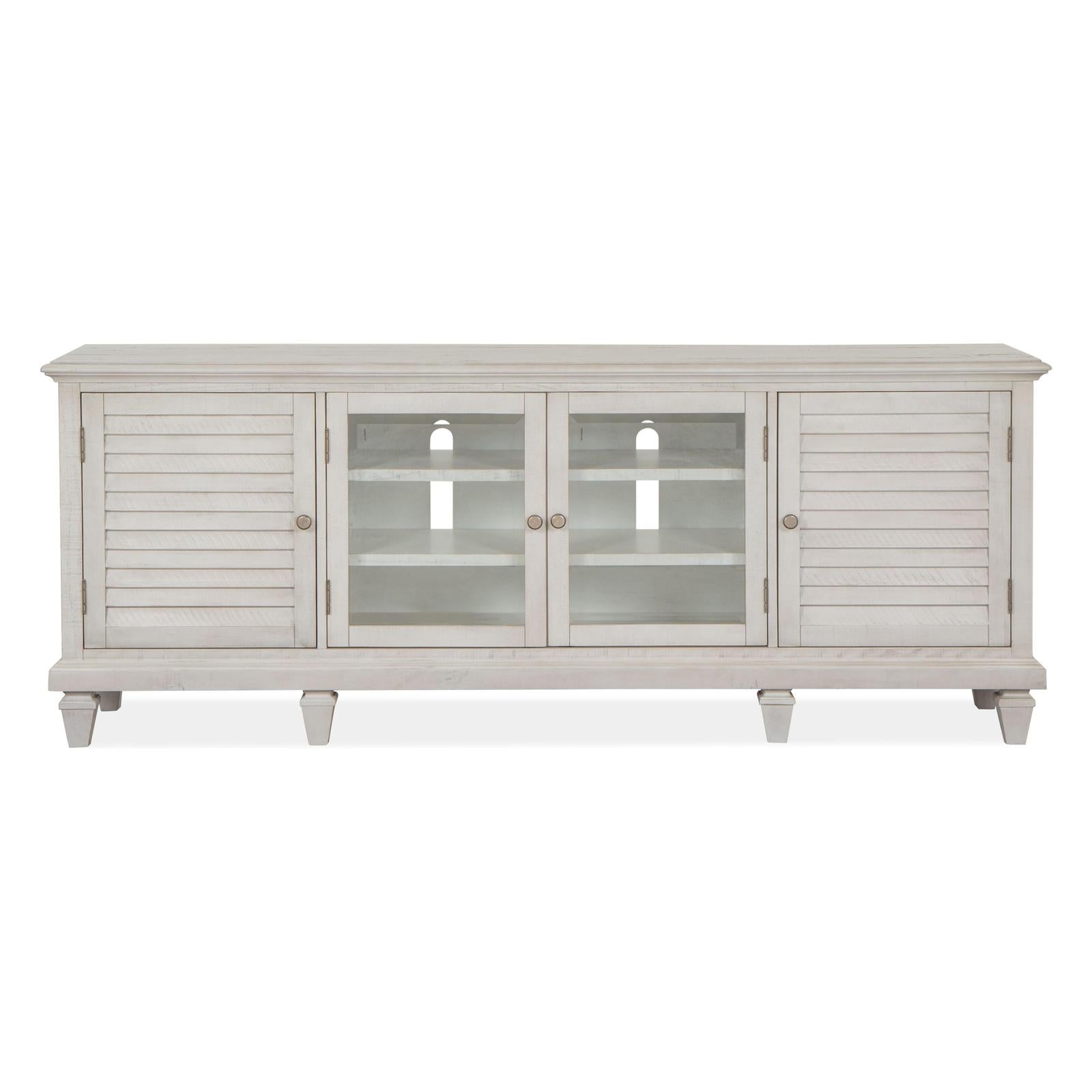Magnussen Home Newport Alabaster Console