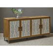 Pulaski Furniture Mid-Century Modern 4 Door Credenza