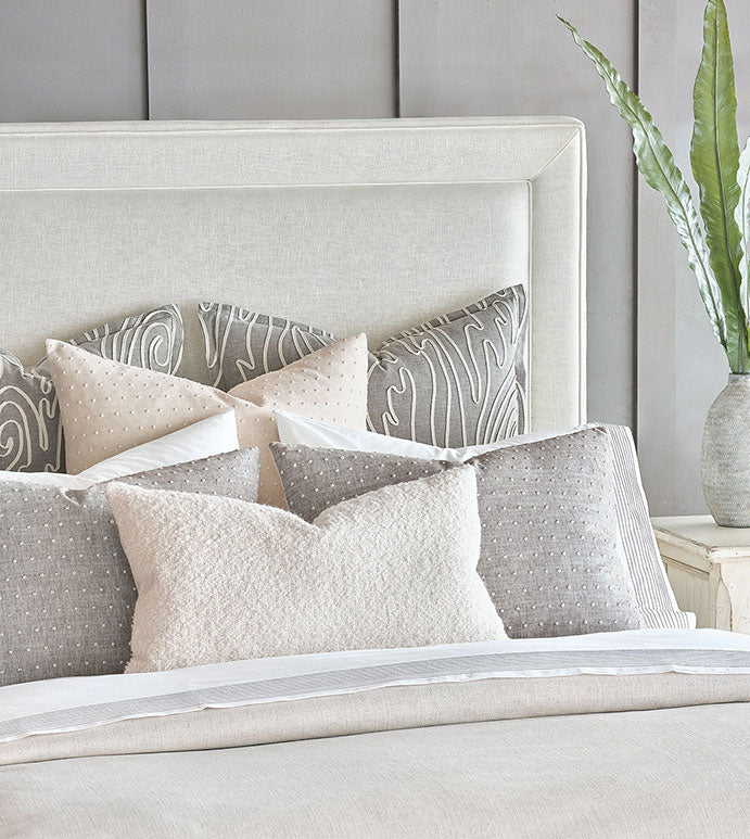 Eastern Accents Clearview Dotted Euro Sham