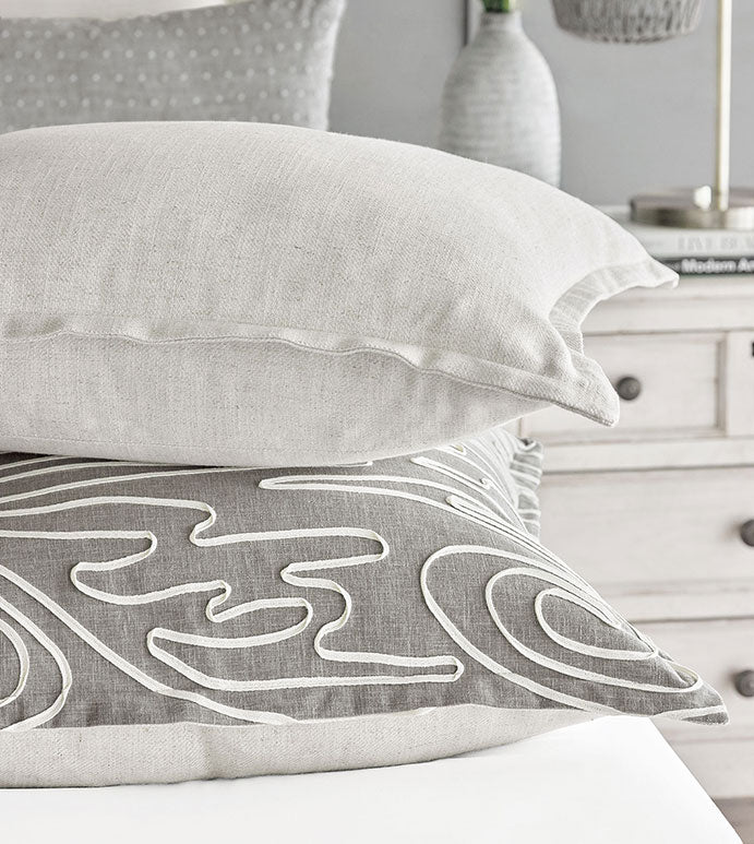 Eastern Accents Clearview Solid Euro Sham