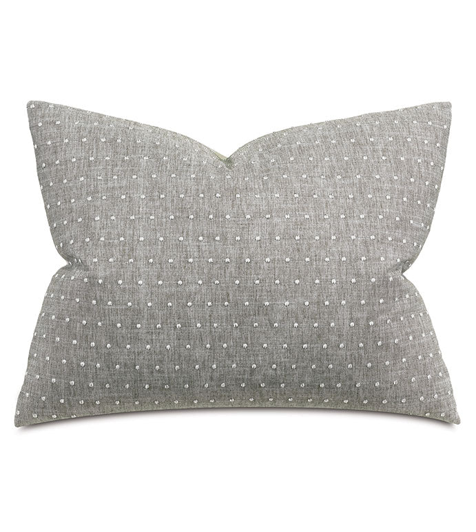 Eastern Accents Clearview Dotted Sham