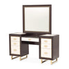 Michael Amini Belmont Place Vanity with Mirror - Espresso