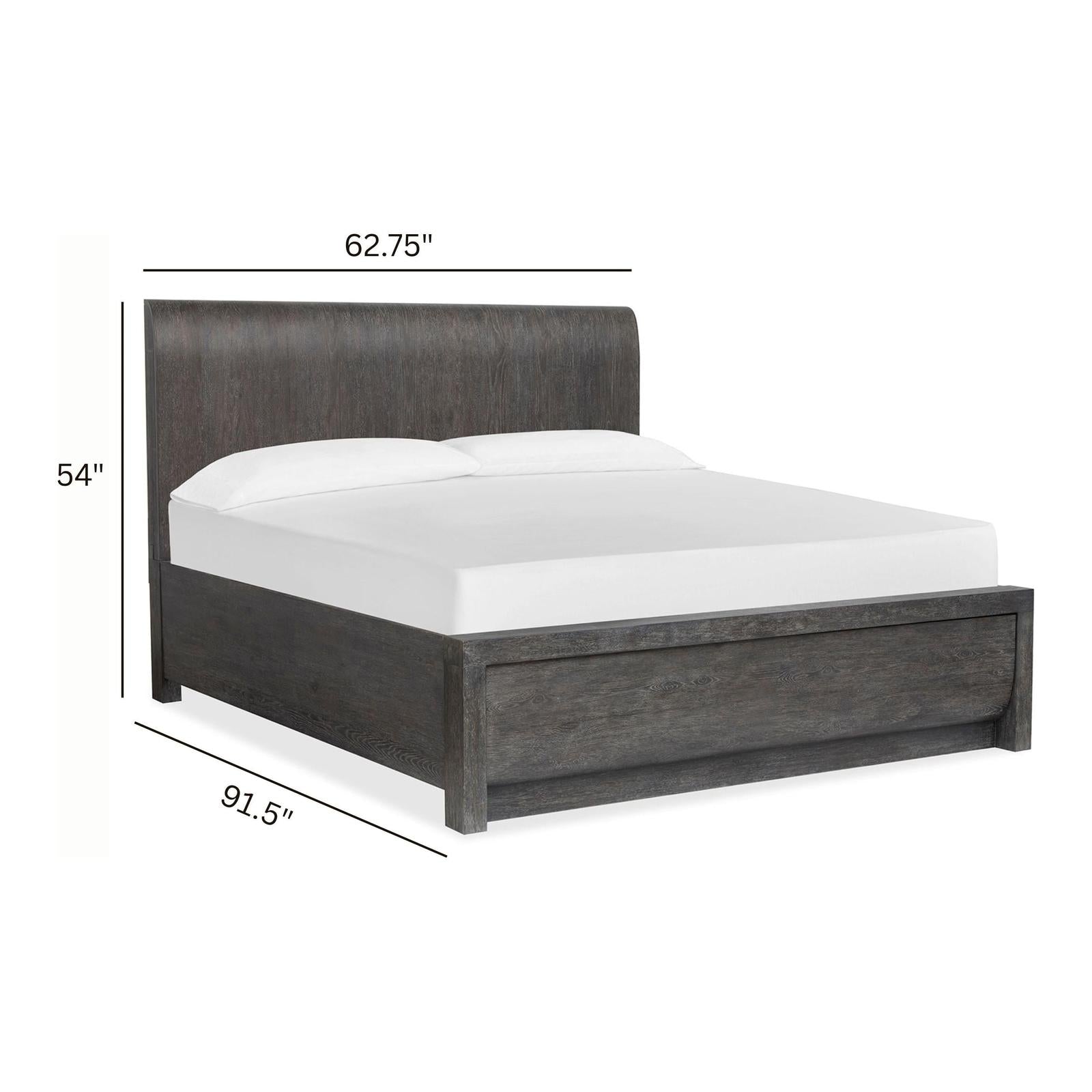 Magnussen Home Kinsley Black Heron Panel Bed