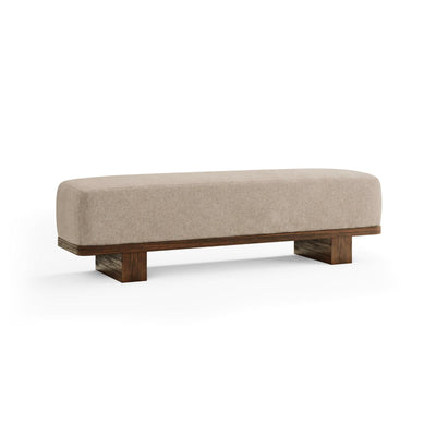 Magnussen Home Reena Rich Brown Upholstered Bench