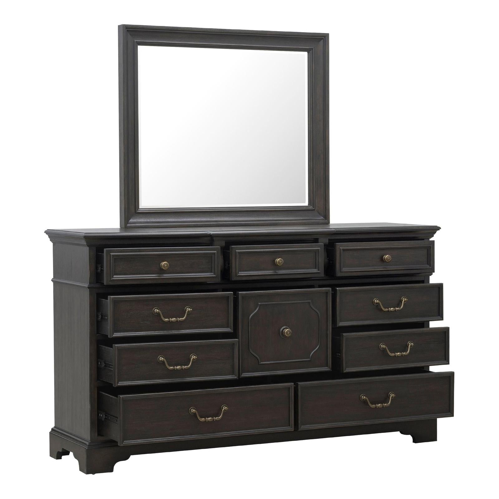 Pulaski Furniture Hickory Creek Brown Velvet 10 Drawer Dresser