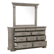 Pulaski Furniture Madison Ridge Heritage Taupe 10 Drawer Dresser