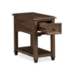 Magnussen Home Cormac Brown Rectangular Accent Table