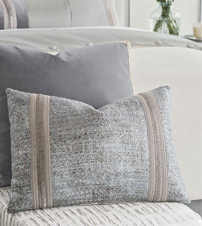 Eastern Accents Tilda Beaded Trim Decorative Pillow