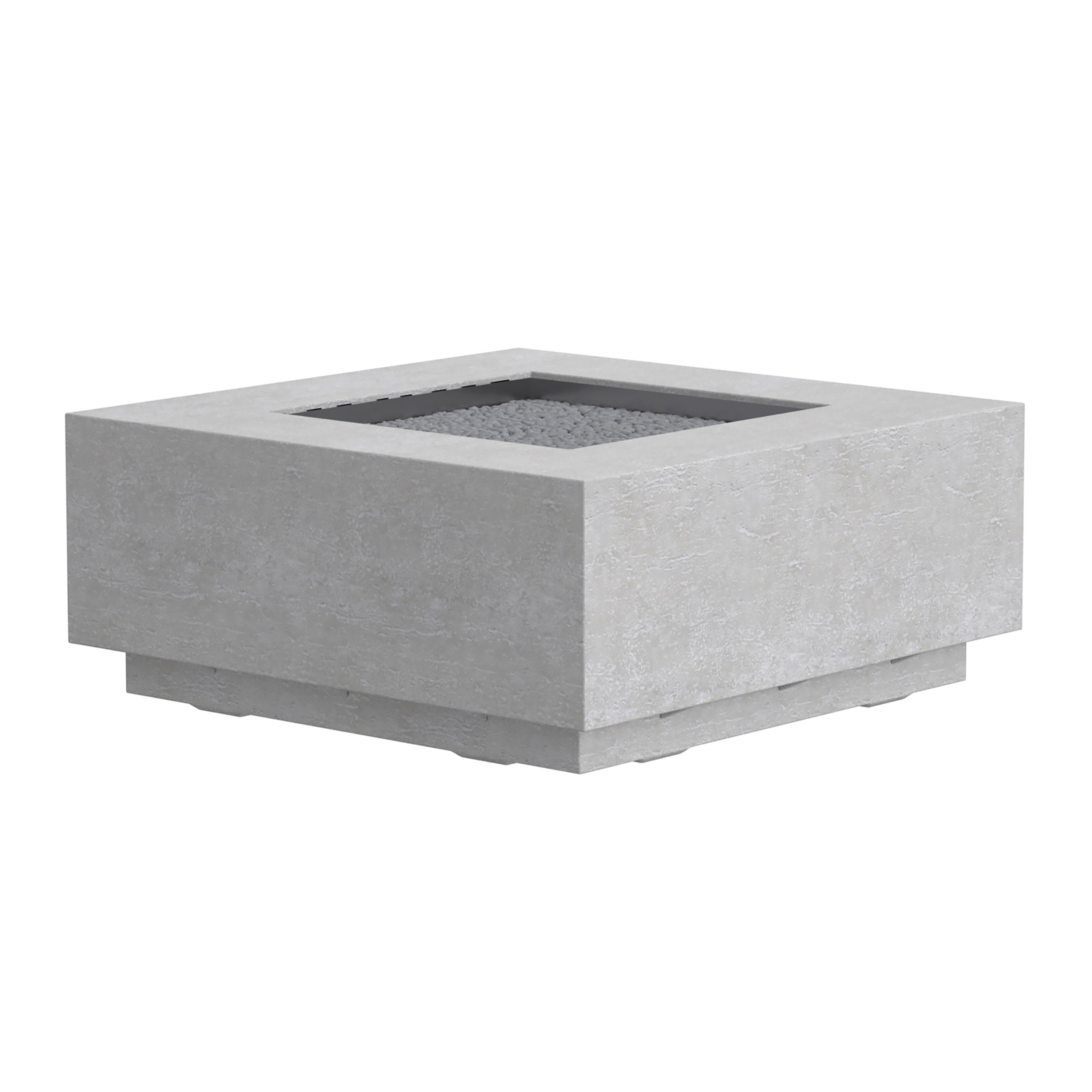 Sunset West Gravelstone Square Fire Table