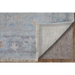 Feizy Caldwell 8979F Transitional Floral & Botanical Rug in Blue/Yellow/Orange