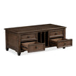 Magnussen Home Cormac Brown Lift Top Storage Cocktail Table