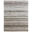 Feizy Gilmore 39UQF Modern Stripes, Ivory/Gray/Green, Rug