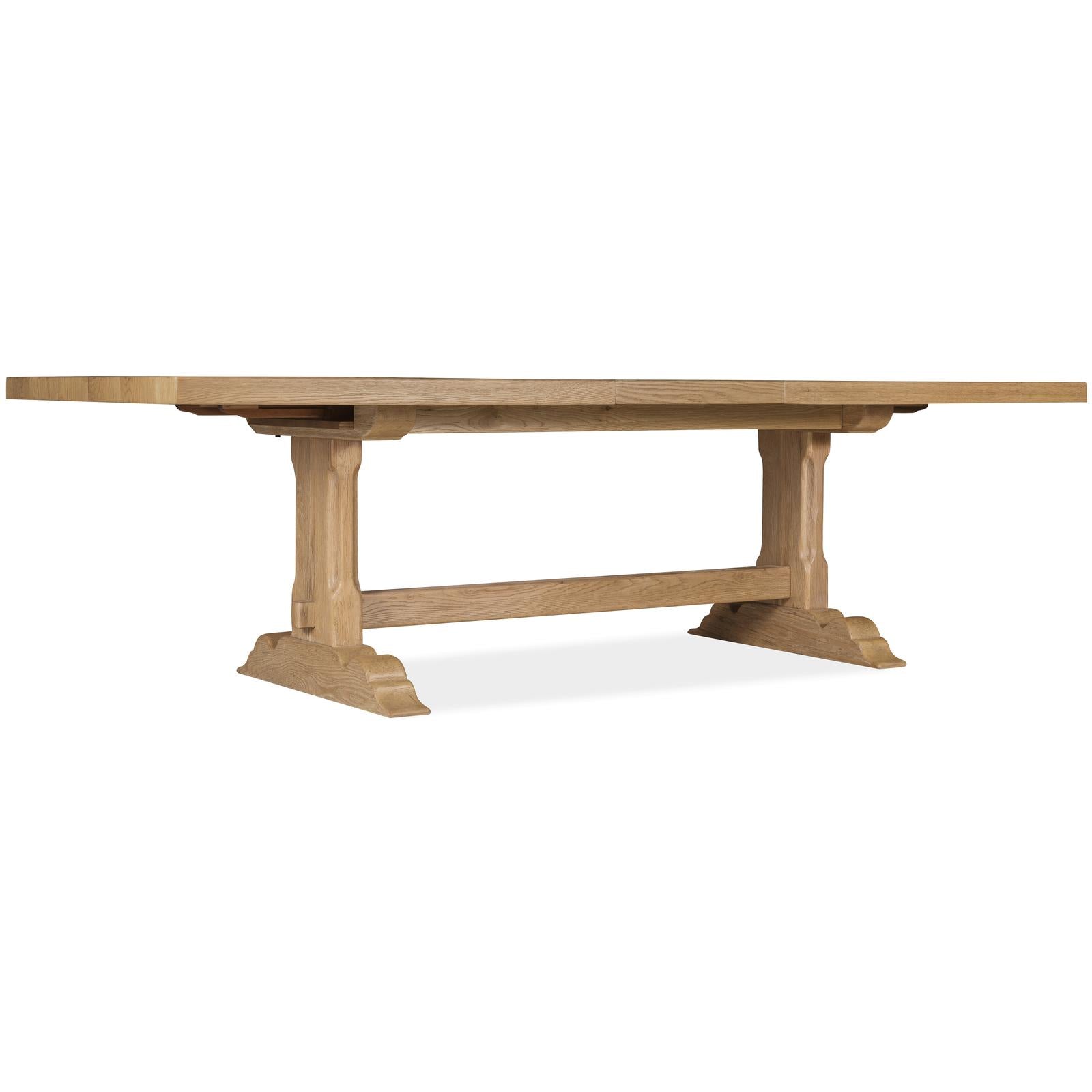 Hooker Furniture Driftwood Rectangle Dining Table with Two 20-inch Leaves